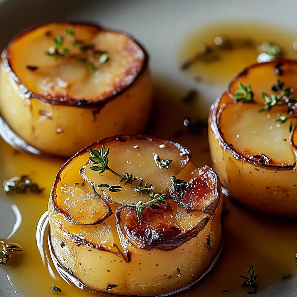 VALENTINE’S DAY Fondant Potatoes (Elegant Dinner Side)