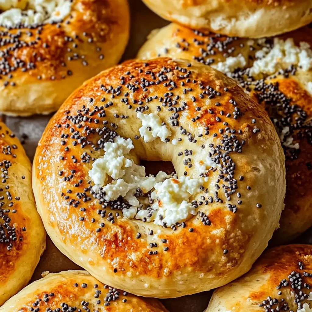 Cottage Cheese Protein Bagels
