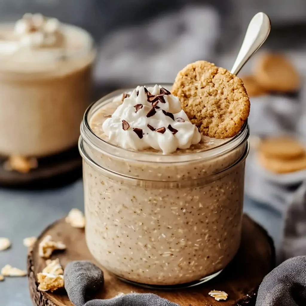 High-Protein Sugar Cookie Overnight Oats