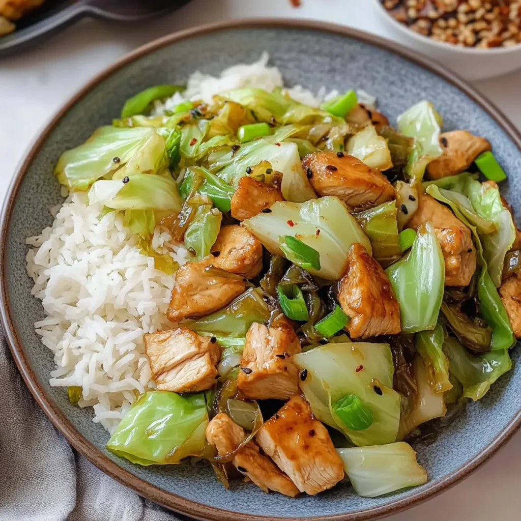 Easy Chicken Cabbage Stir-Fry Recipe in 30 Minutes or Less