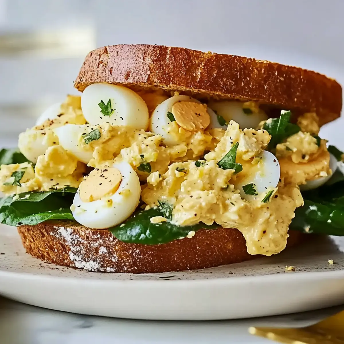Crispy Egg Salad