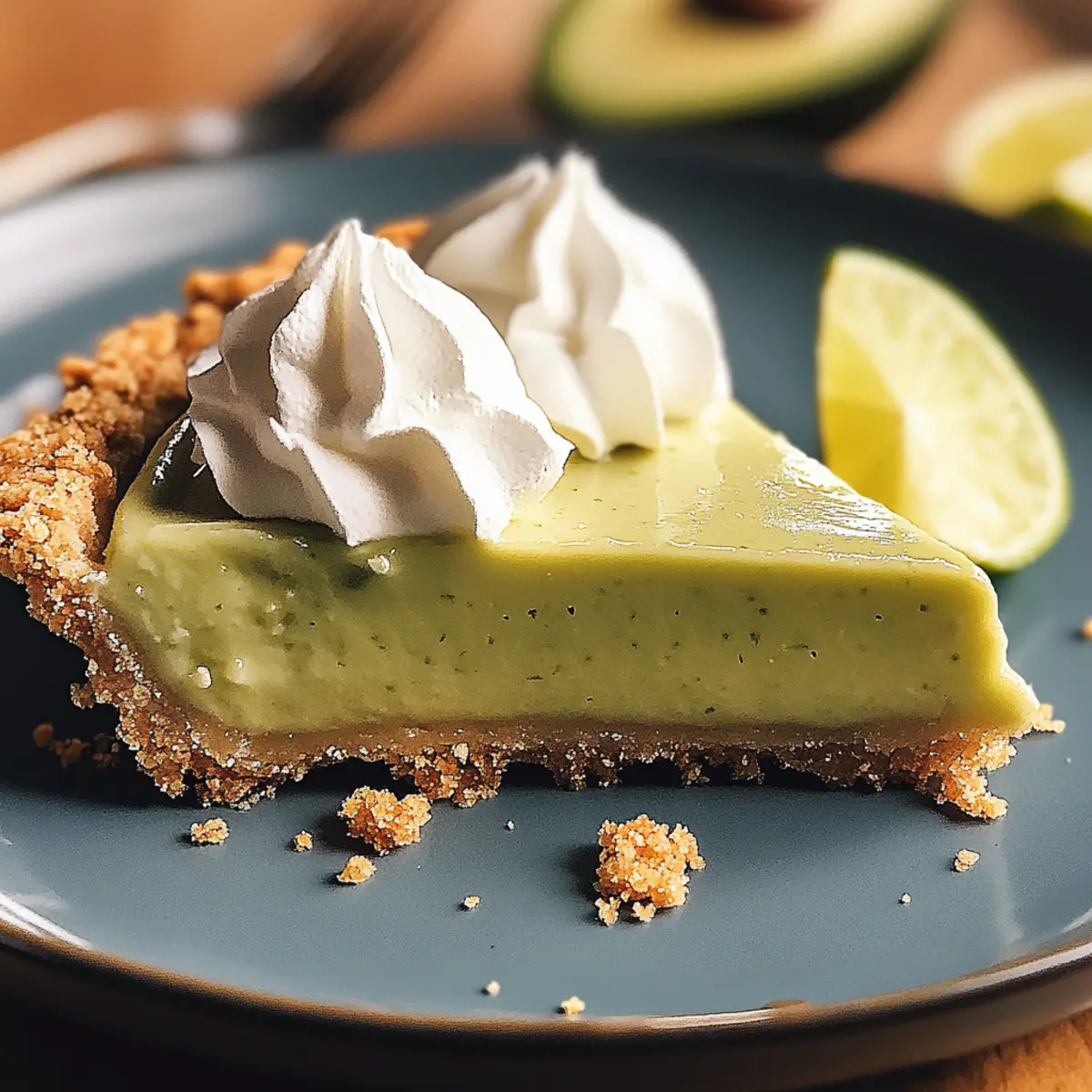 Avocado Key Lime Pie