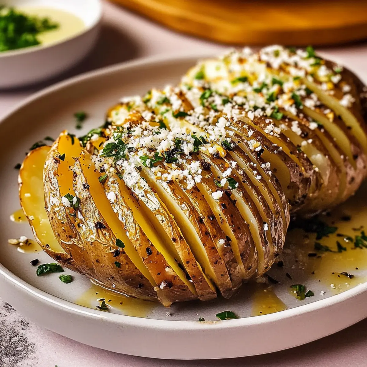Easy Potato Side Dish: Delicious Hasselback Potatoes Recipe