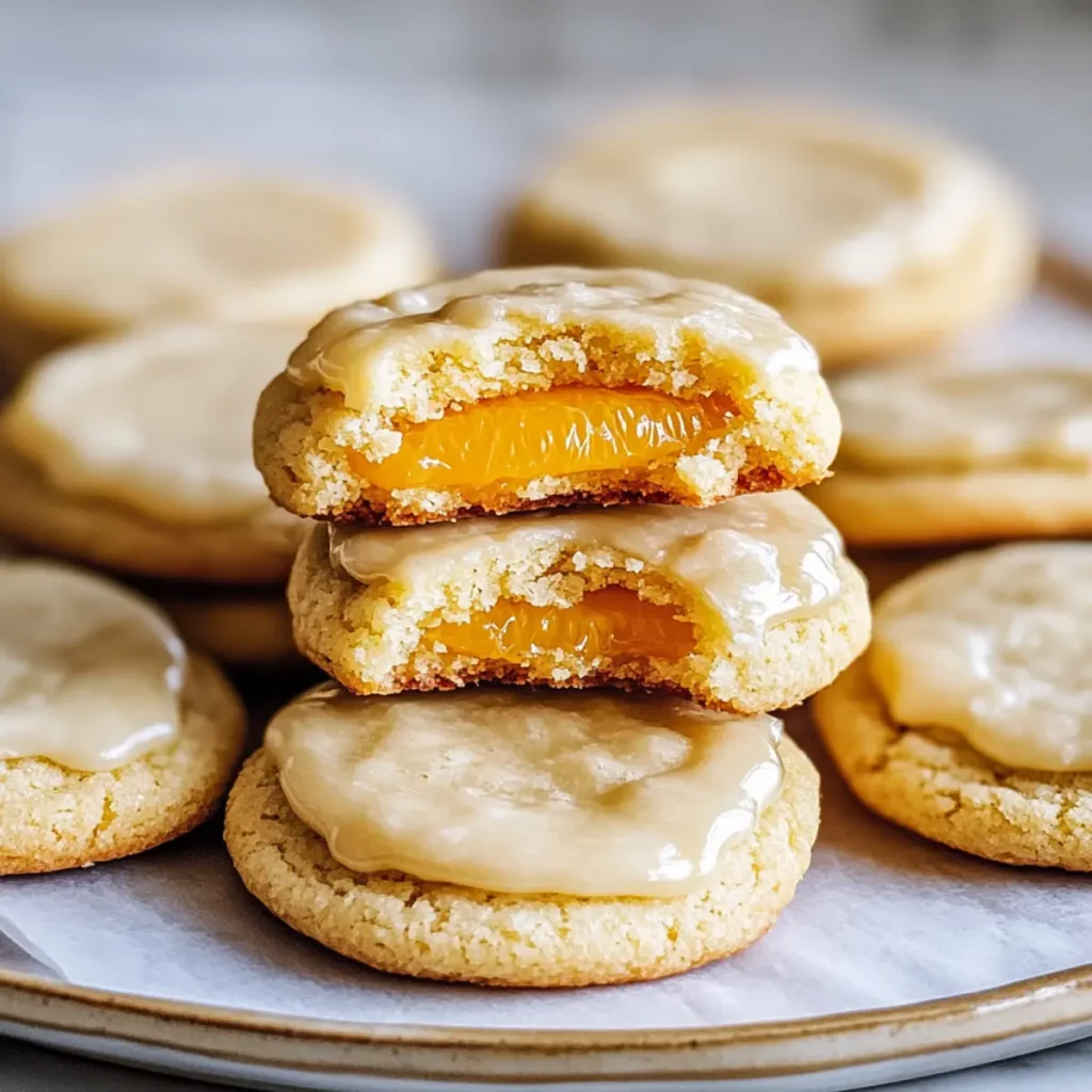 Fluffy Cookies with Orange Juice