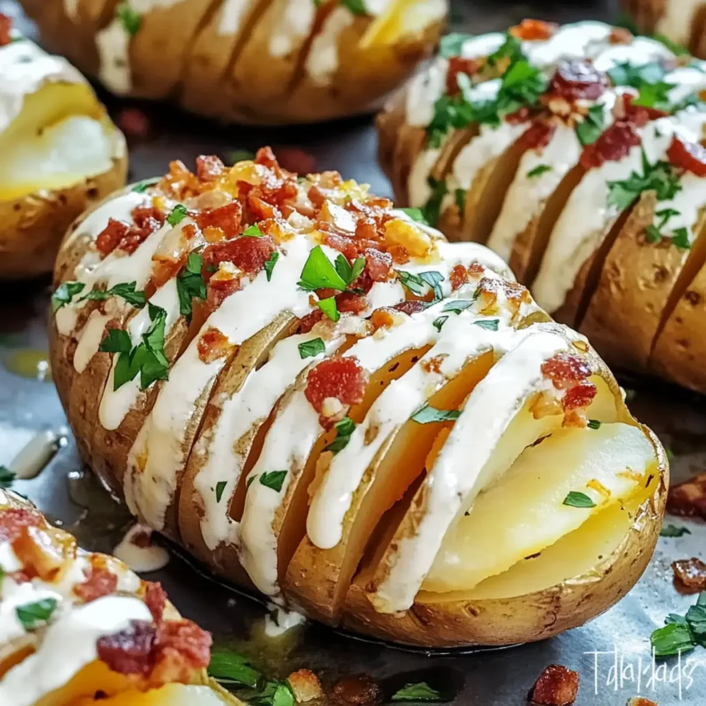 The BEST Loaded Hasselback Potatoes Recipe You'll Ever Try