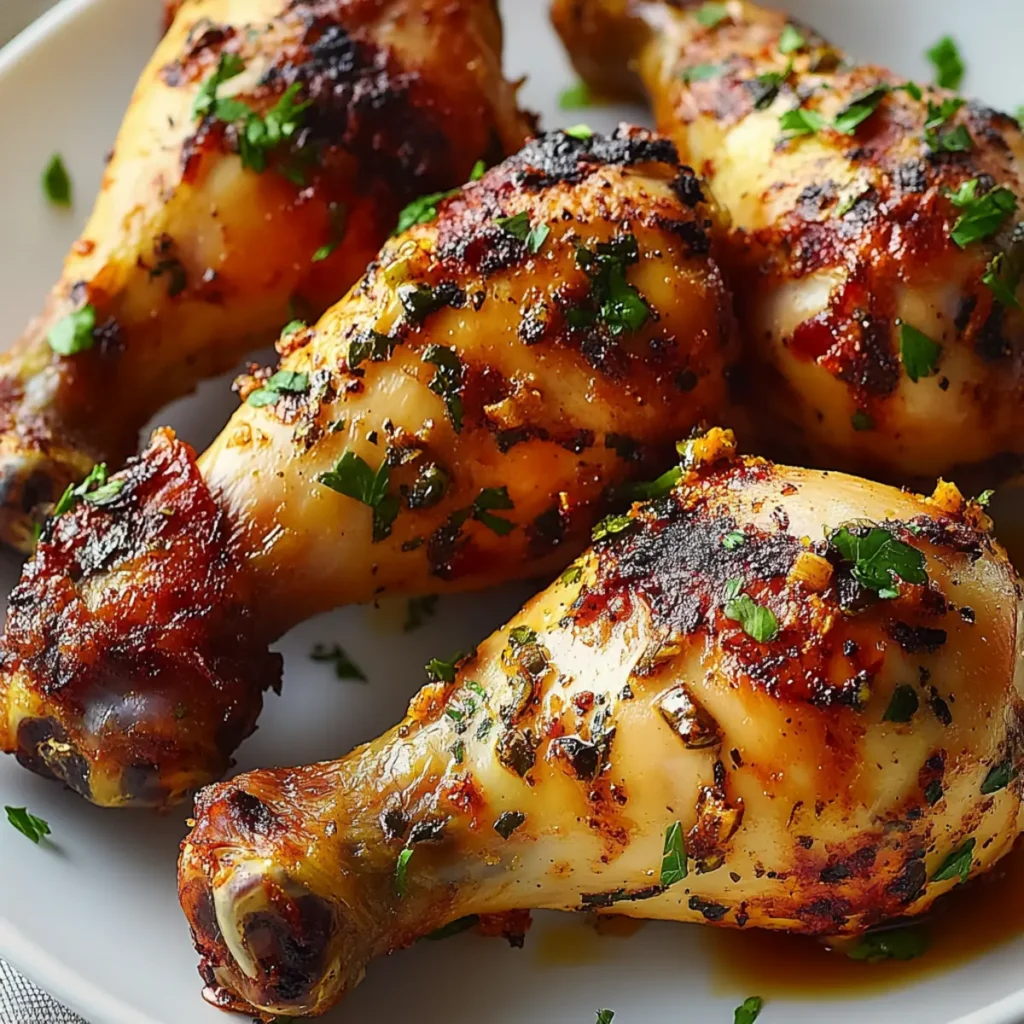 Super Bowl Baked Chicken Drumsticks
