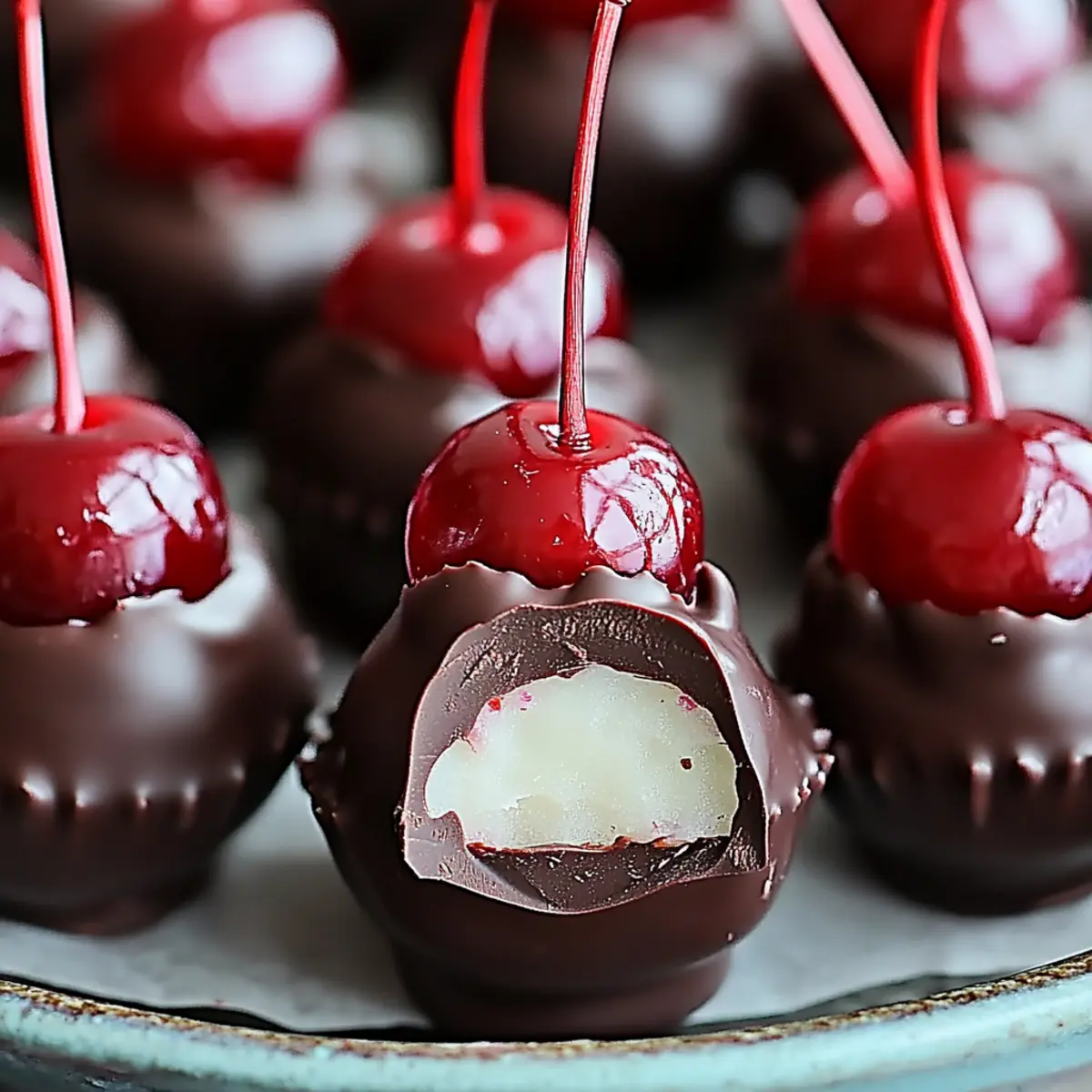 Chocolate Covered Cherries
