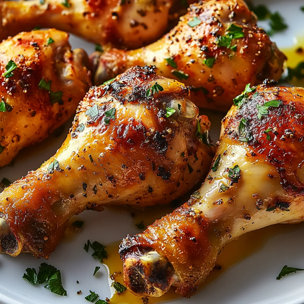 Super Bowl Baked Chicken Drumsticks