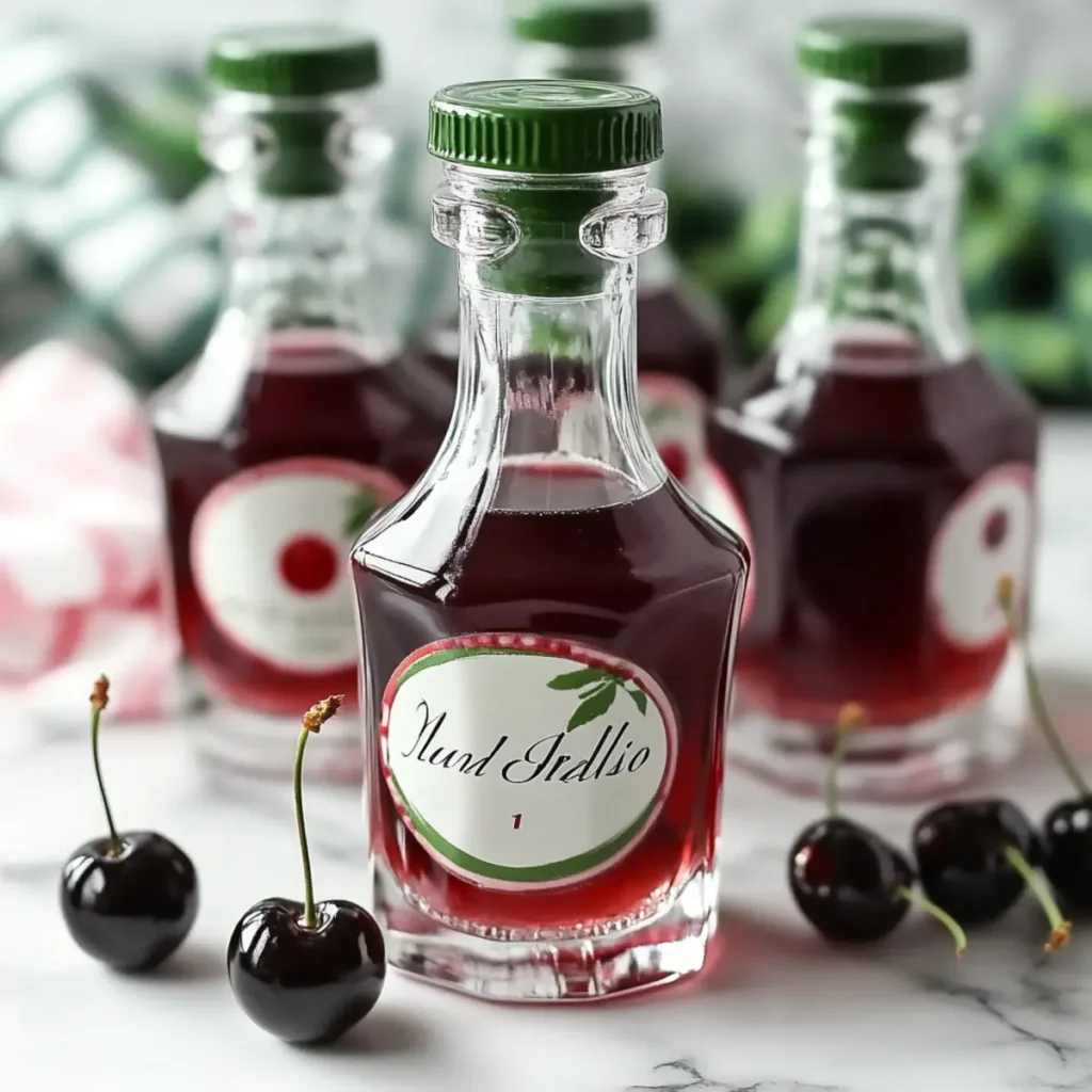 Authentic Italian Black Cherrycello Recipe for Homemade Liqueur