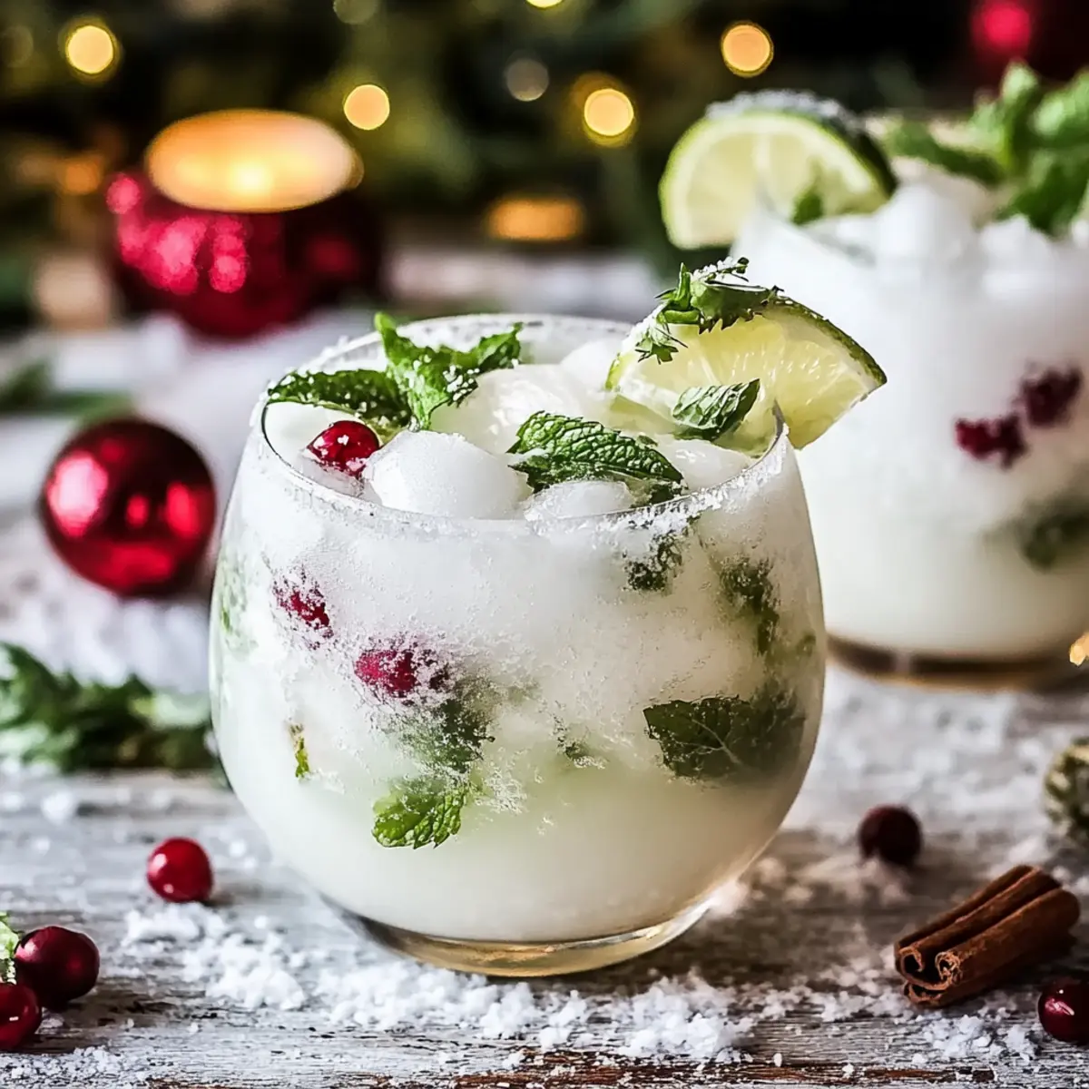 Festive Christmas Coconut Mojito Recipe for Holiday Cheers