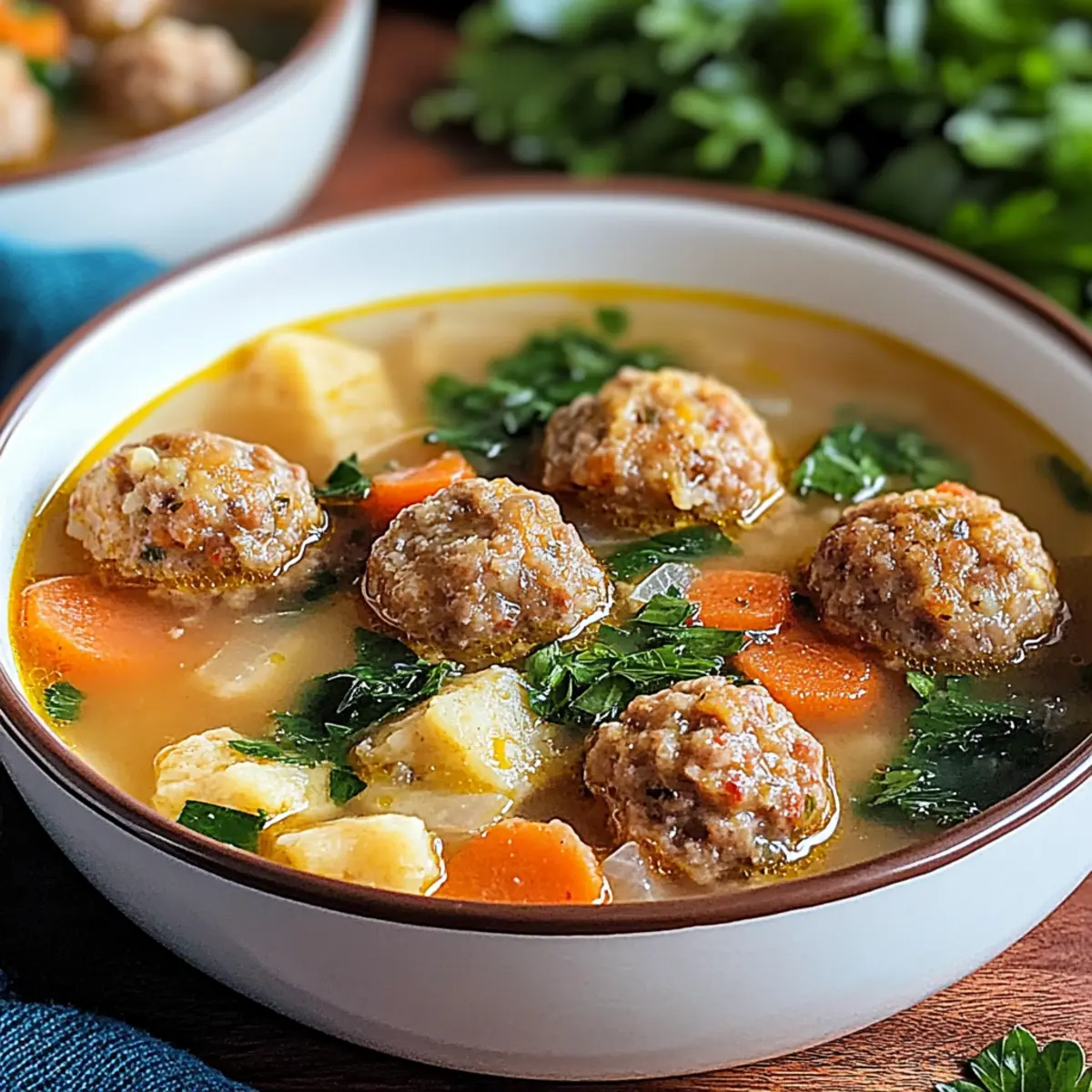 Meatball Soup