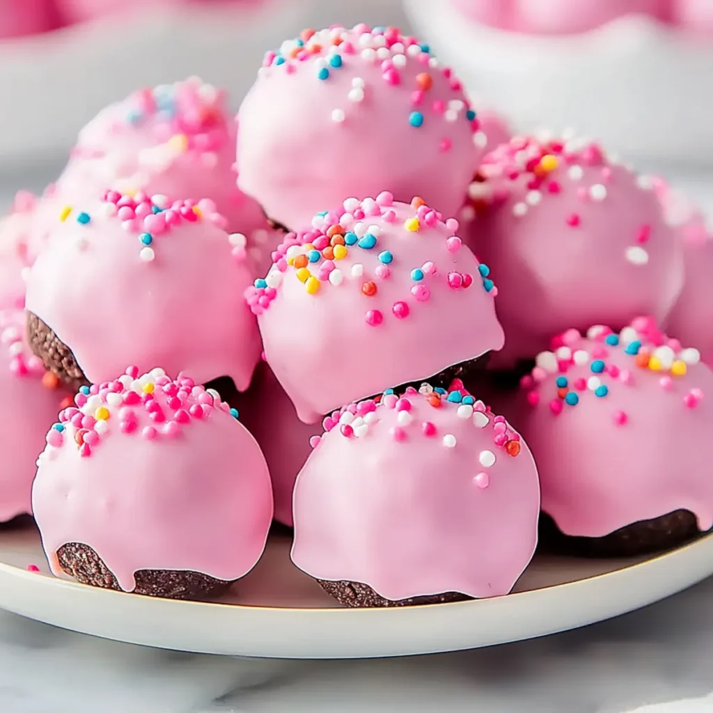 Delicious Pink Oreo Truffle Balls Recipe for Your Sweet Heart