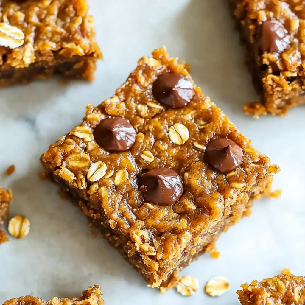 Delicious Healthy Pumpkin Oatmeal Bars Recipe in Just 25 Minutes