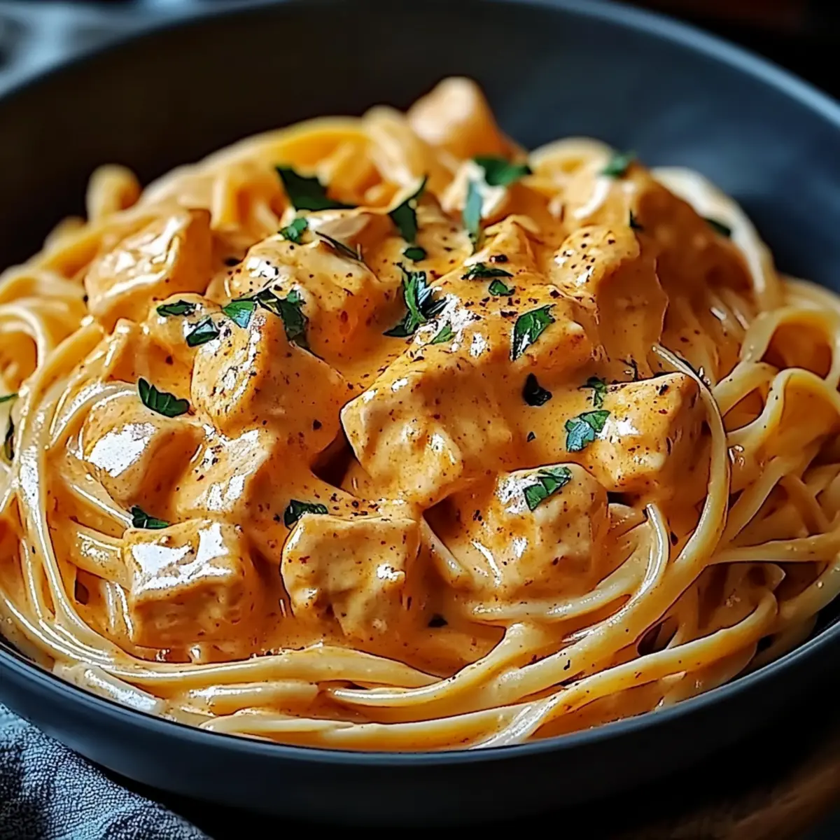 Cowboy Butter Chicken Linguine