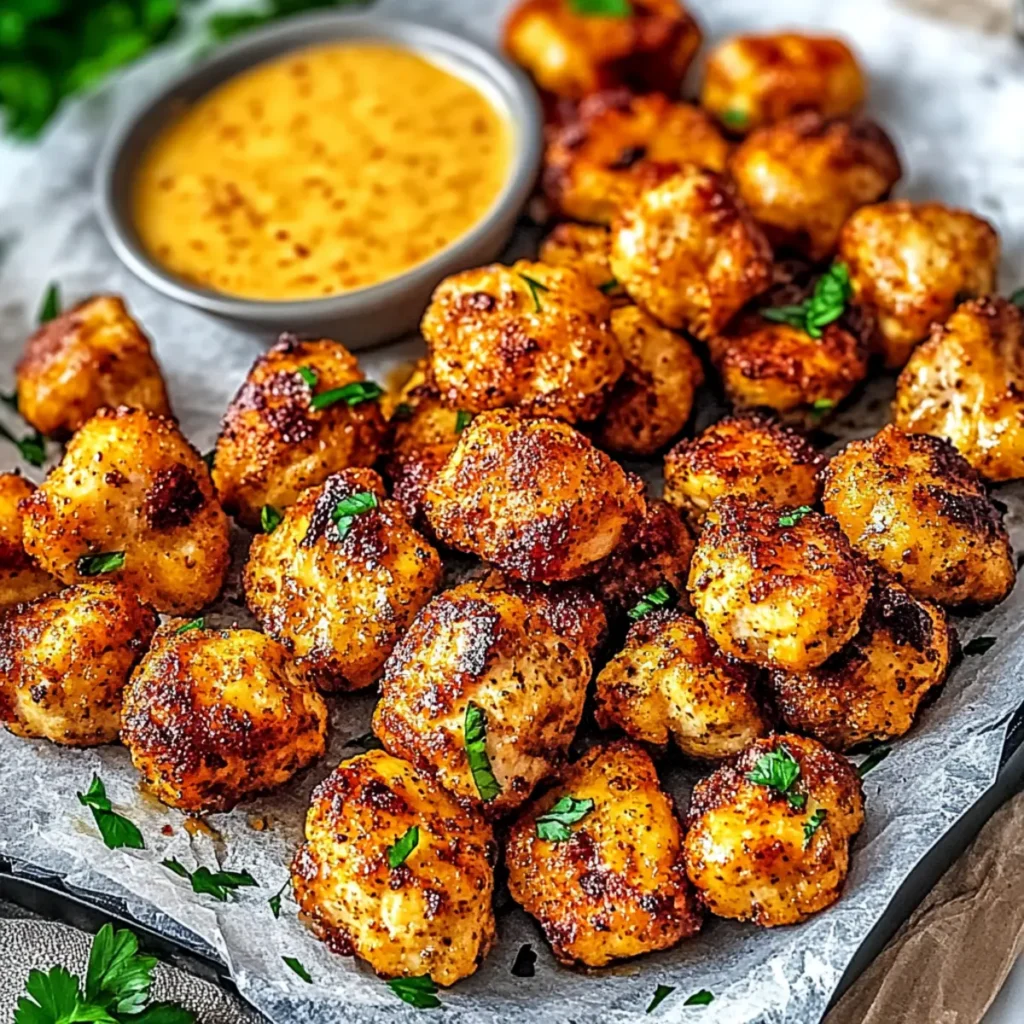 Quick and Easy Air Fryer Chicken Chop Bites