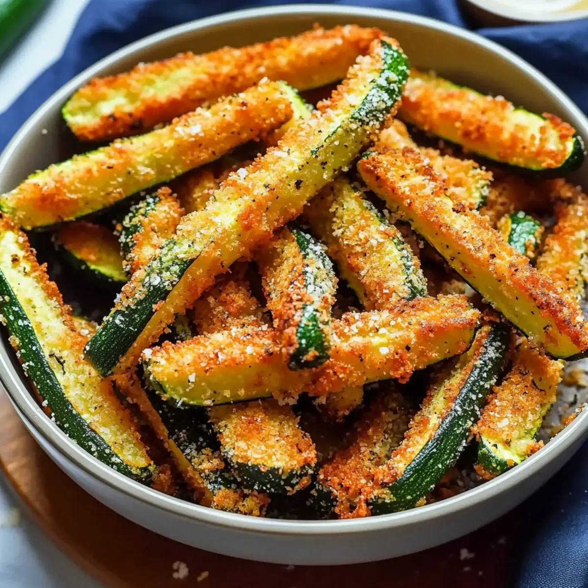 Crispy Air Fryer Zucchini Fries Recipe for a Healthy Snack