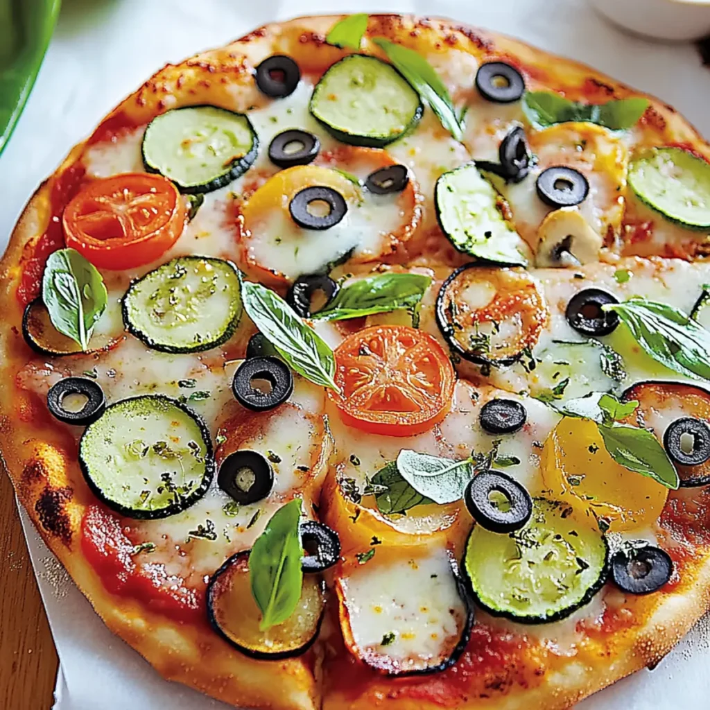 Veggie Garden Pizza Delight