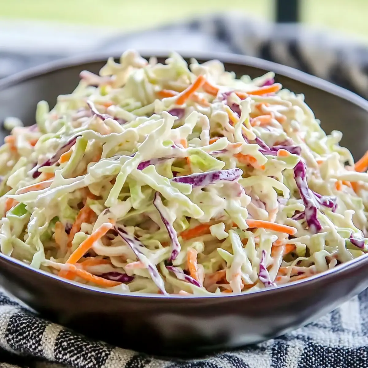 BBQ-Style Southern Coleslaw Recipe with Classic Memphis Flavors