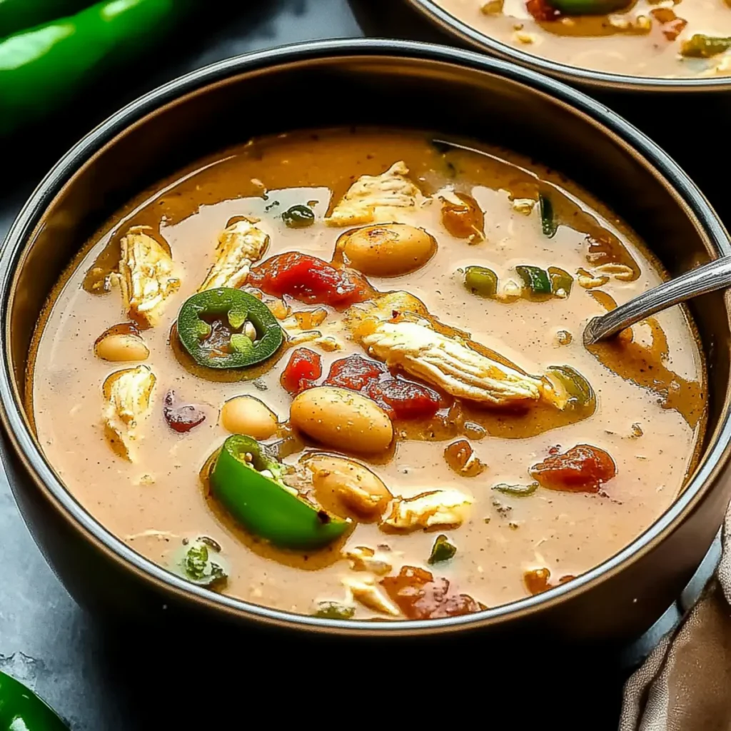 Cajun White Chicken Chili