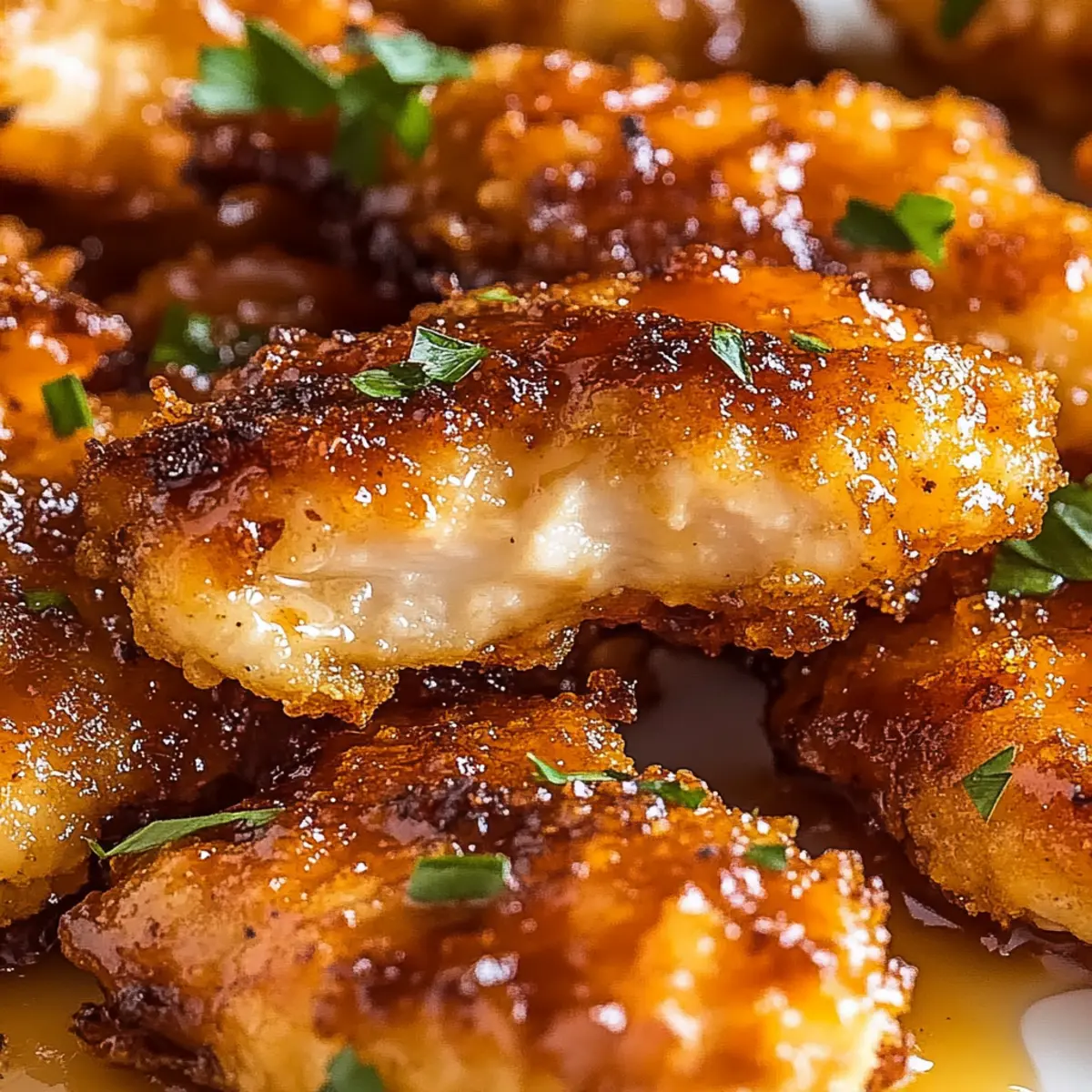 Hot Honey Air Fryer Chicken Tenders