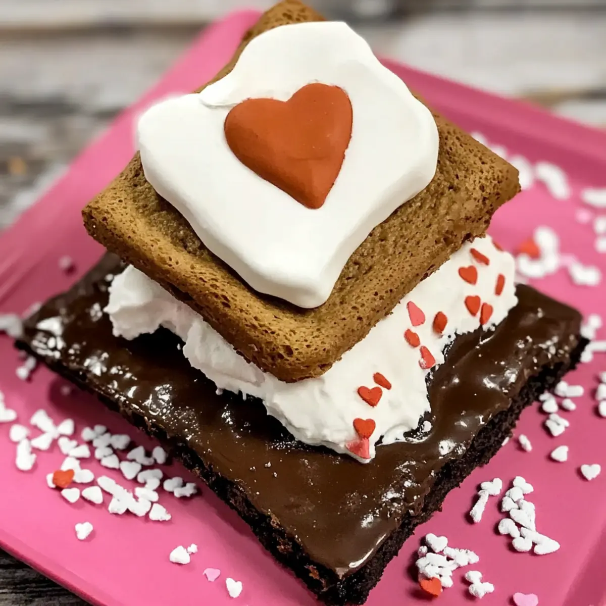Delicious Valentine’s Day S’mores Tray Recipe for Sweet Moments