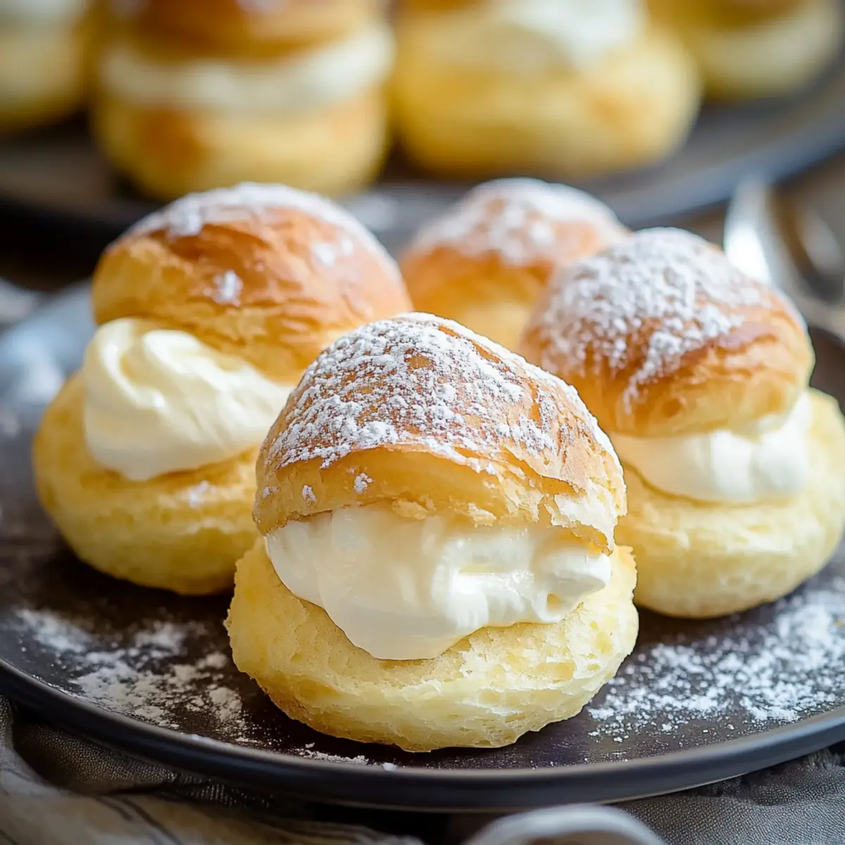 Delicious Classic Homemade Cream Puffs Recipe for Any Occasion