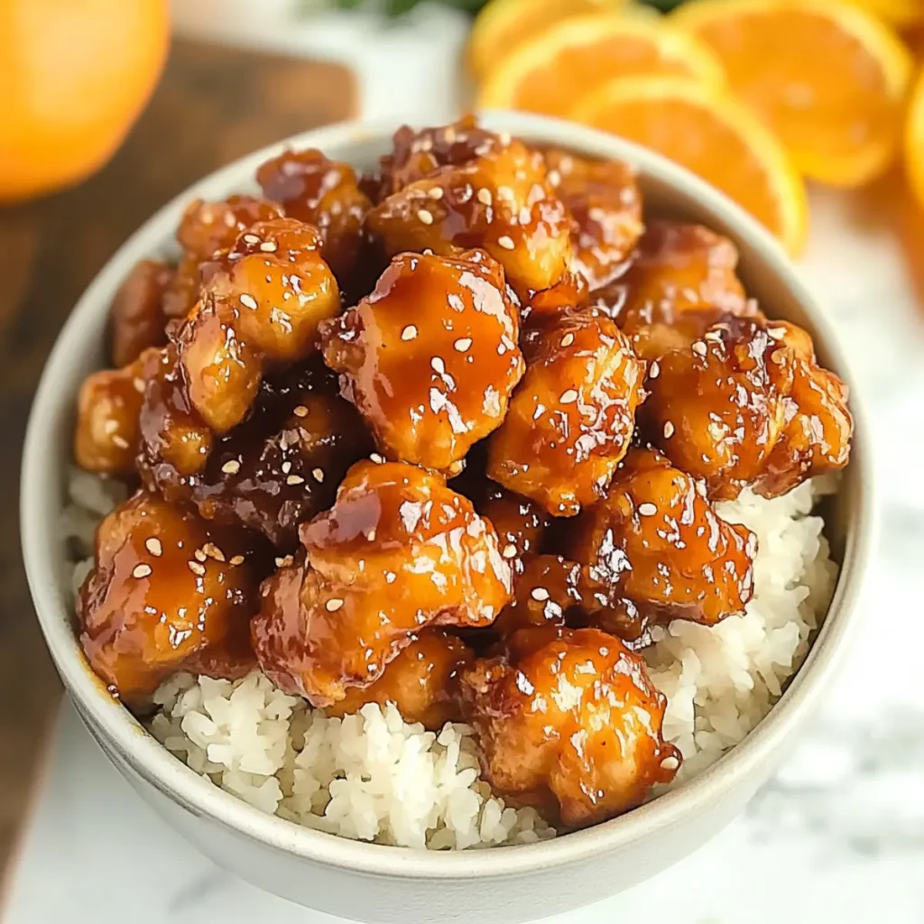 Easy Air Fryer Orange Chicken Recipe for Quick Dinner Delight
