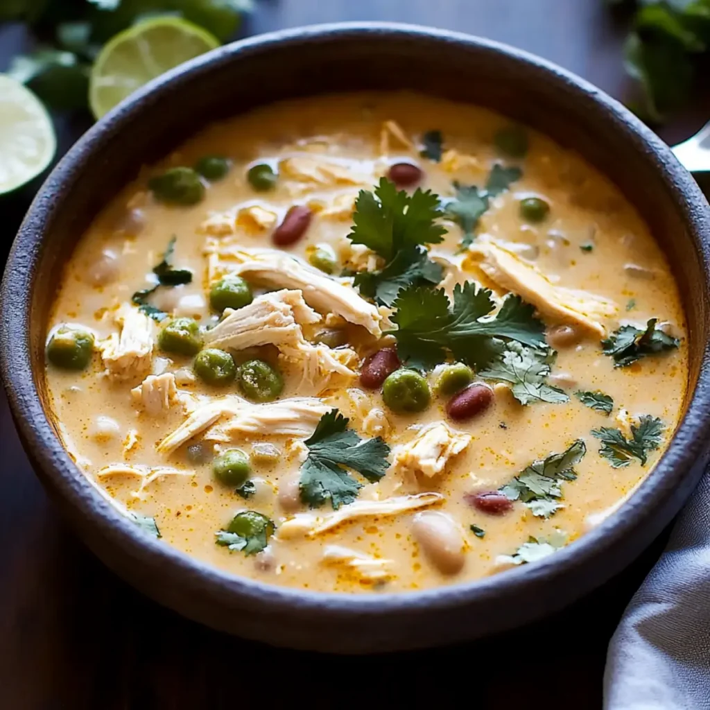 Deliciously Creamy White Chicken Chili