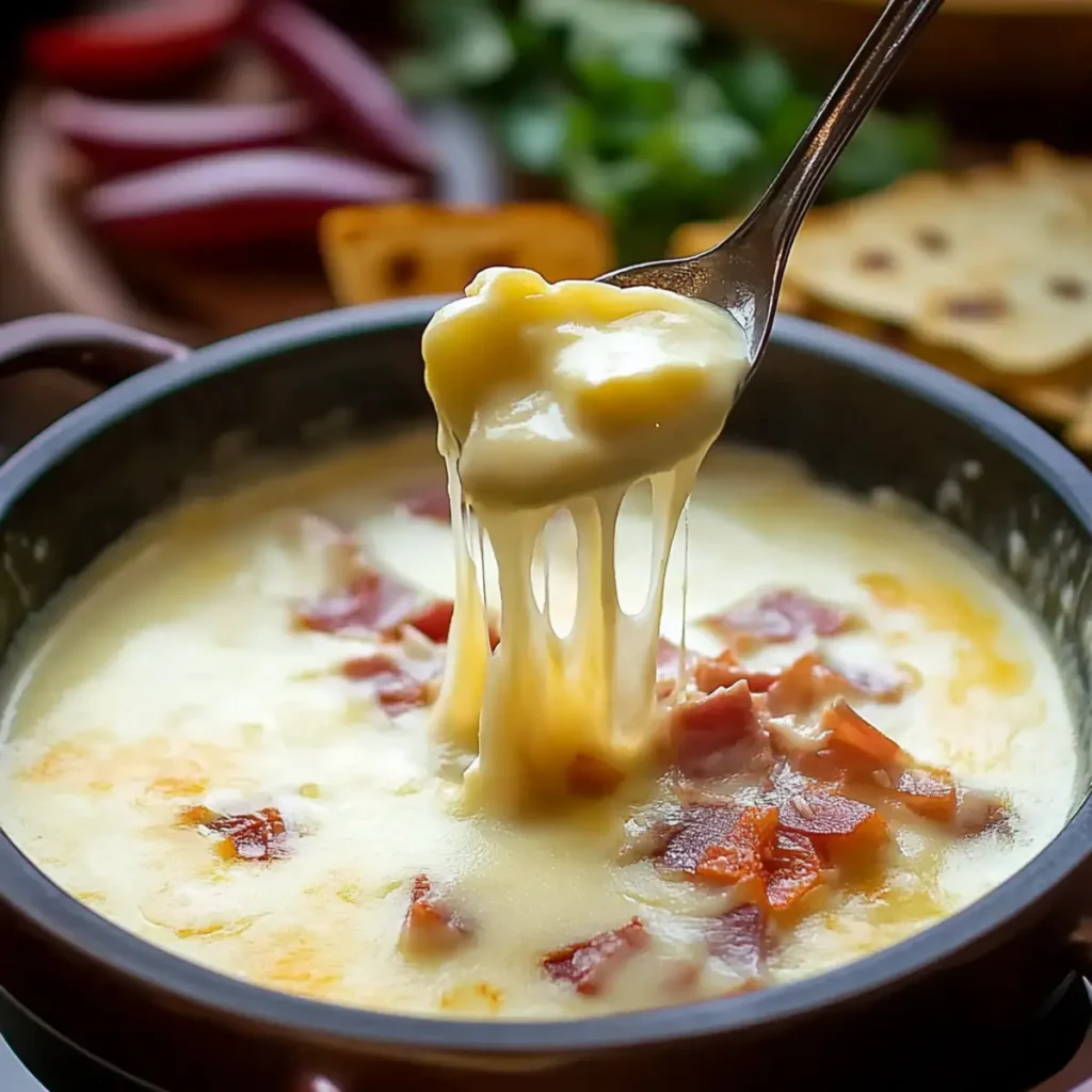 Easy Tex-Mex Swiss Cheese Fondue Recipe for Delicious Dipping