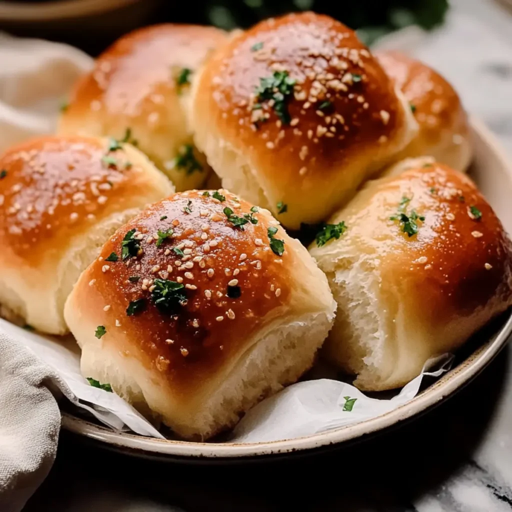 Garlic Butter Dinner Rolls