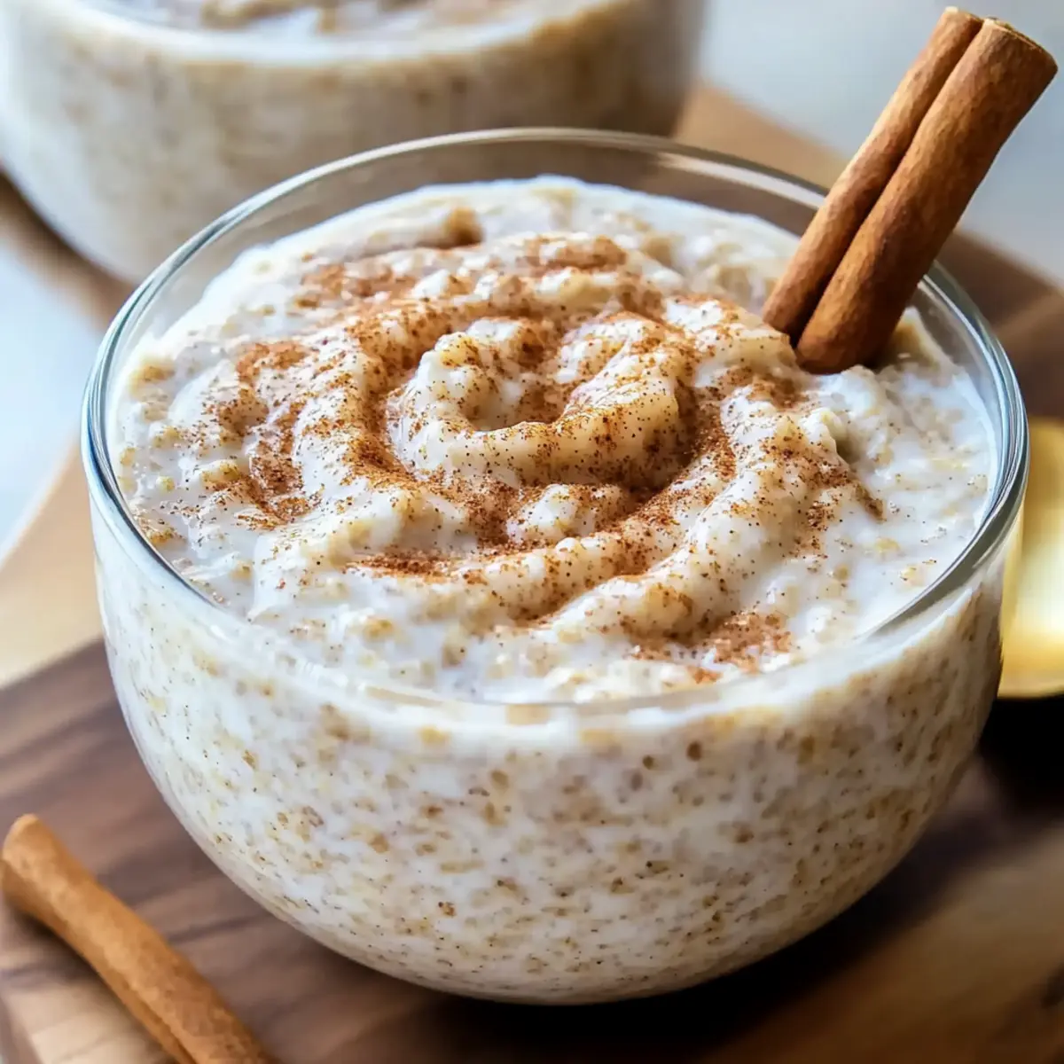Cinnamon Roll Overnight Oats