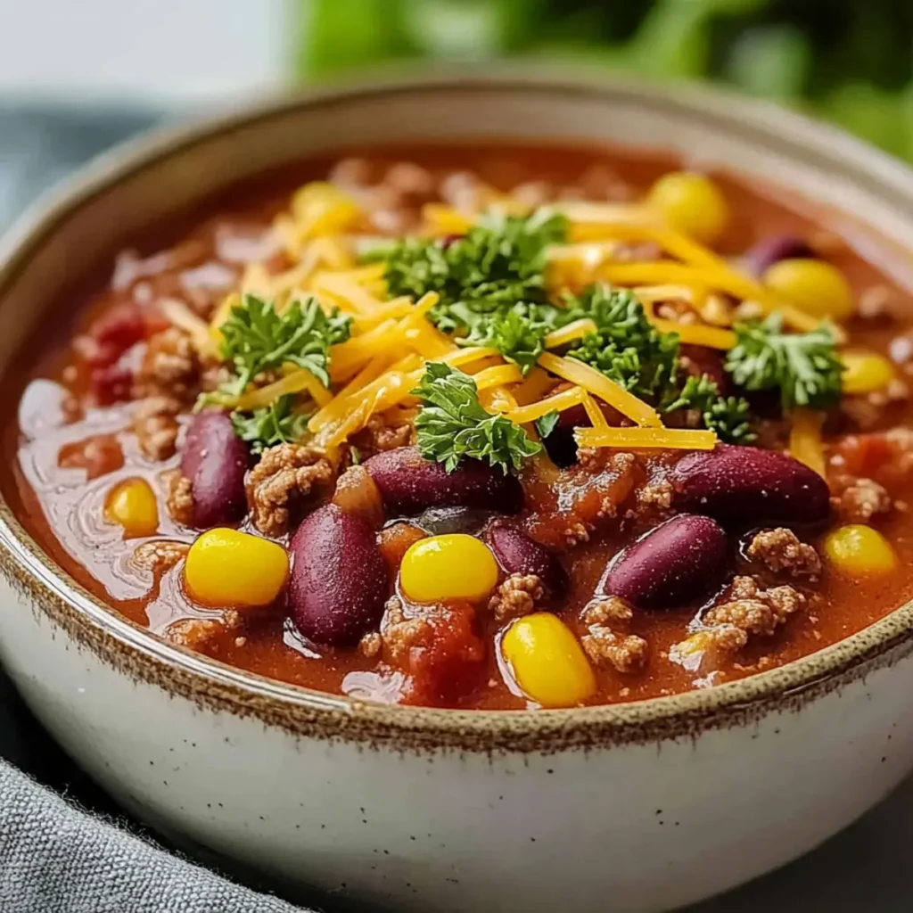 Mouthwatering Slow-Cooker Chili