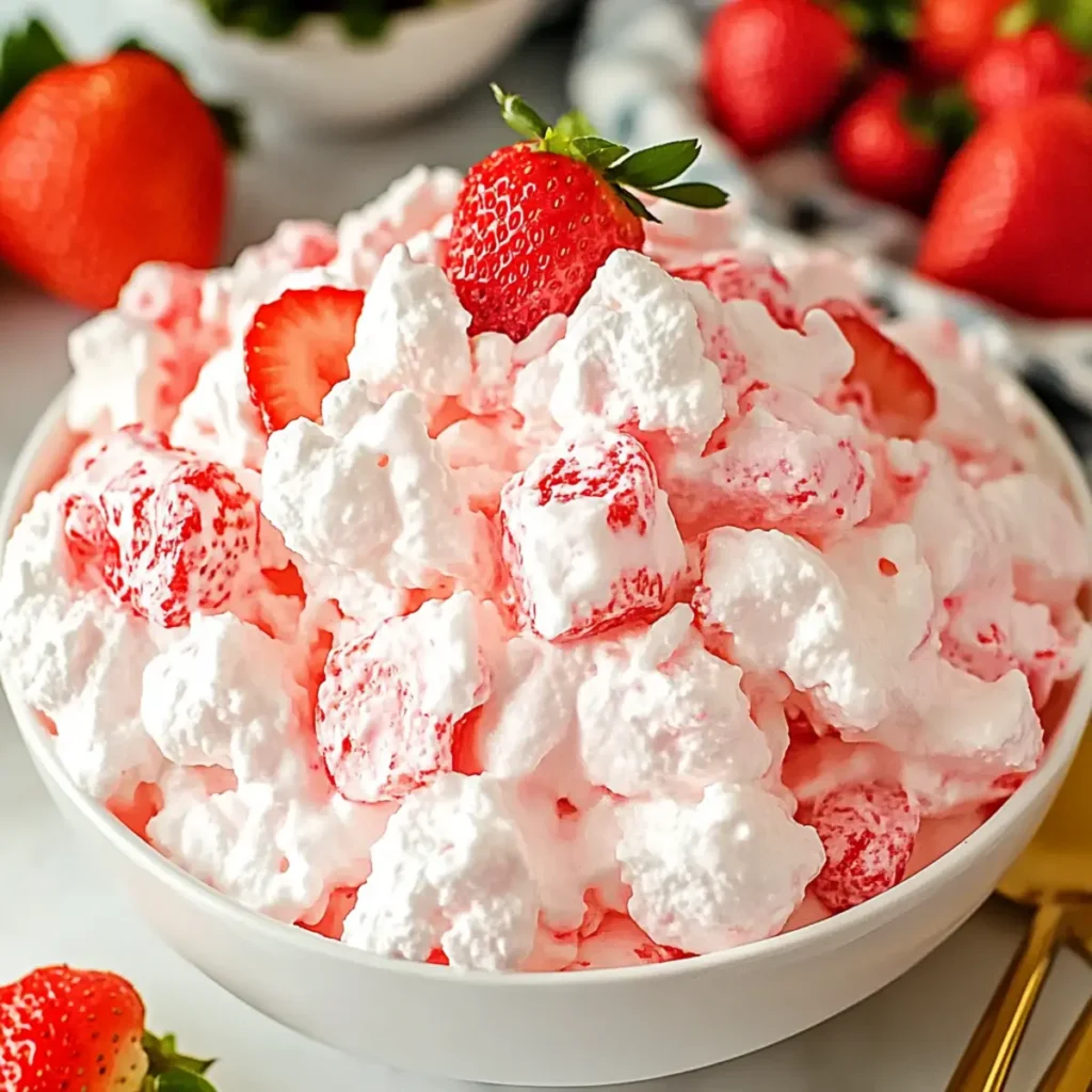 Delicious Strawberry Jello Fluff Salad Recipe for Any Occasion