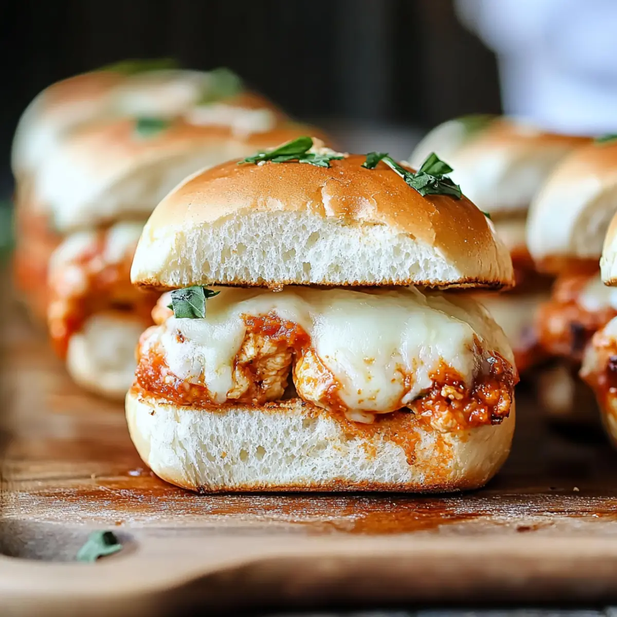 Chicken Parmesan Sliders