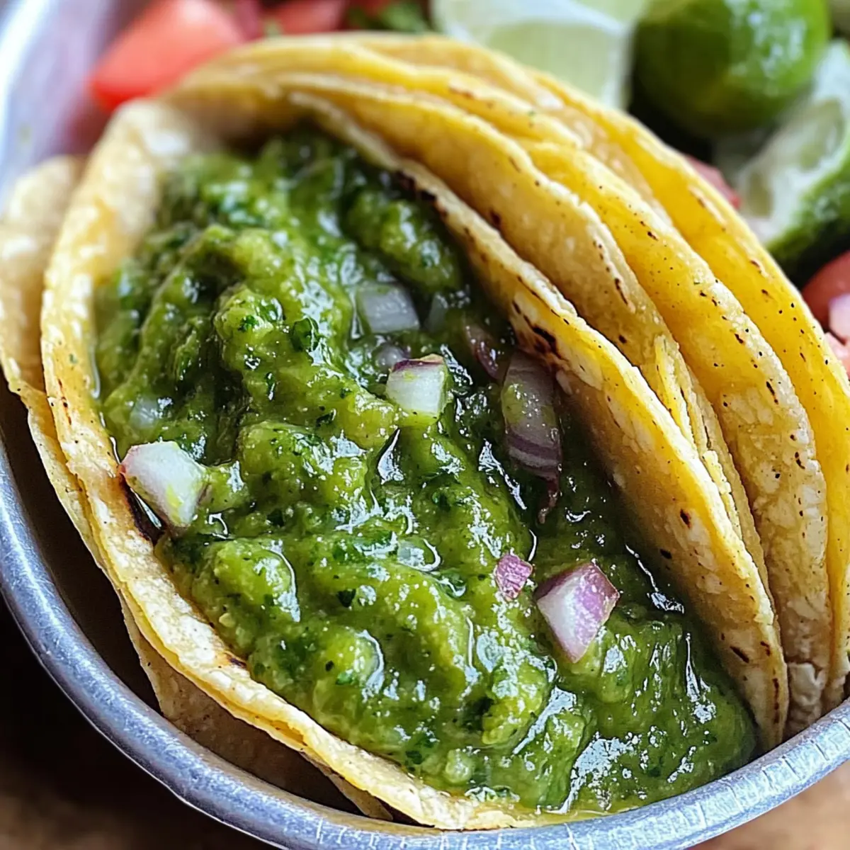 Taco Truck Green Sauce
