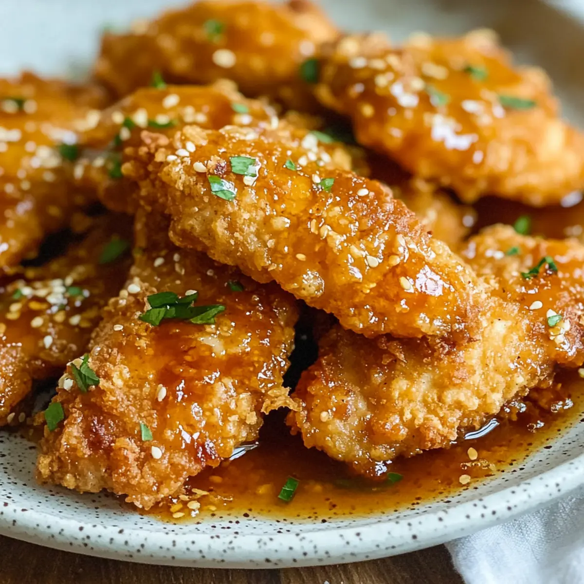 Air Fryer Honey Butter Chicken Tenders