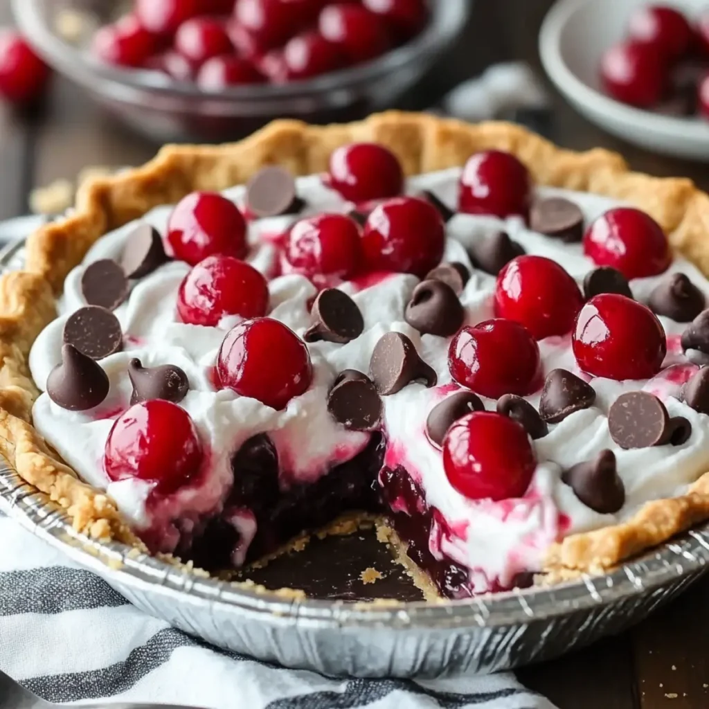Cherry Chocolate Chip Pie