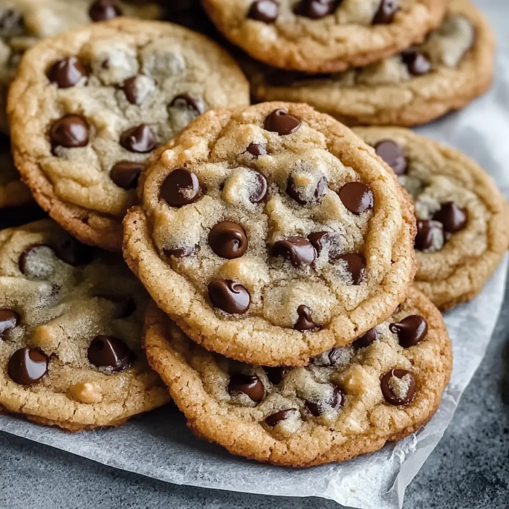 Ultra-Thick Bakery-Style Chocolate Chip Cookies