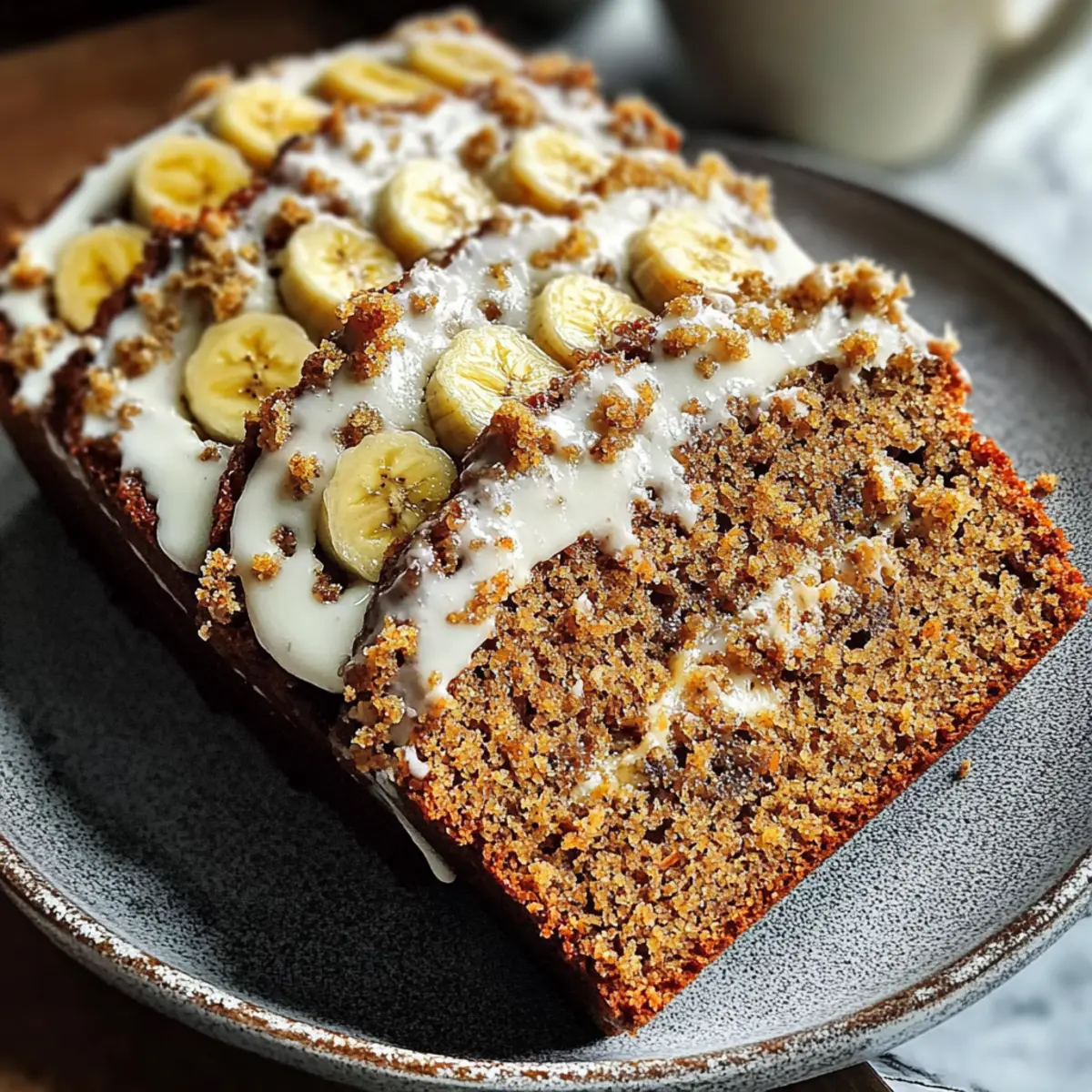 Carrot Cake Banana Bread