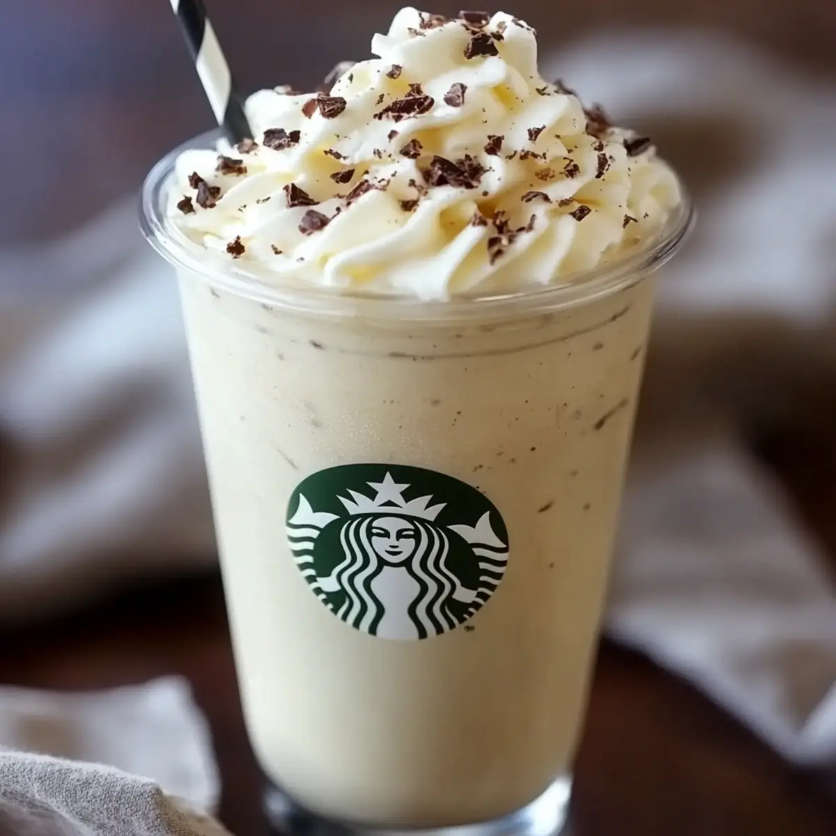 Copycat Starbucks Vanilla Bean Frappuccino