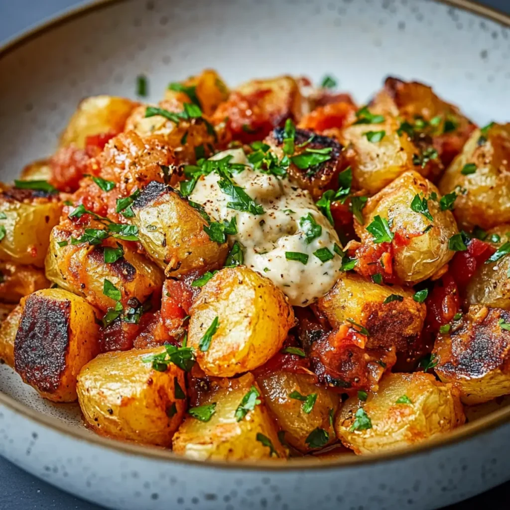 Patatas Bravas with Aioli