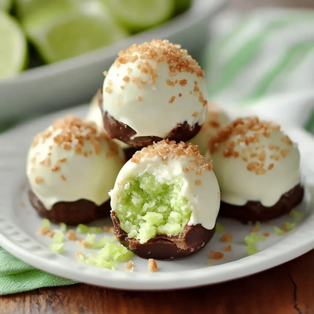 Key Lime Pie Truffles