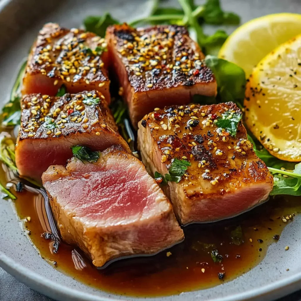 Tuna Steak Dinner