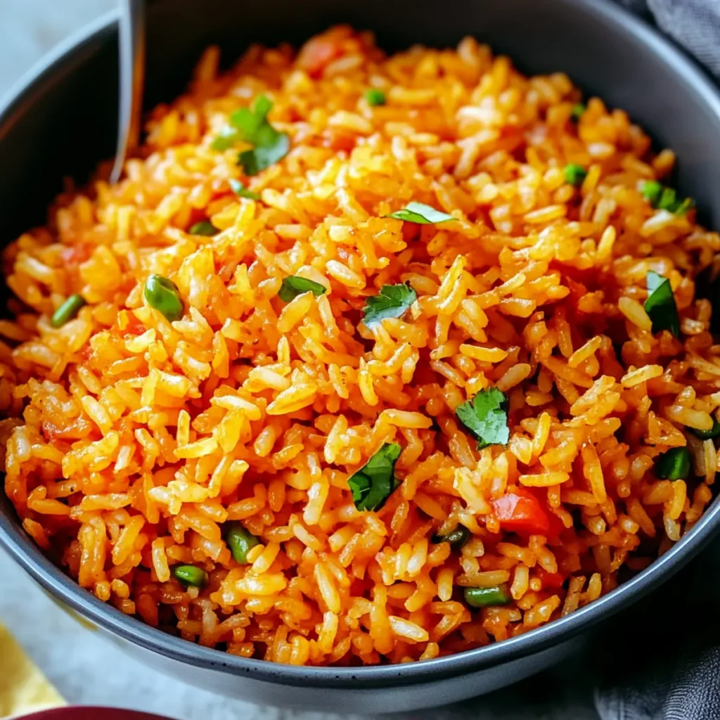 Spanish Rice in Rice Cooker