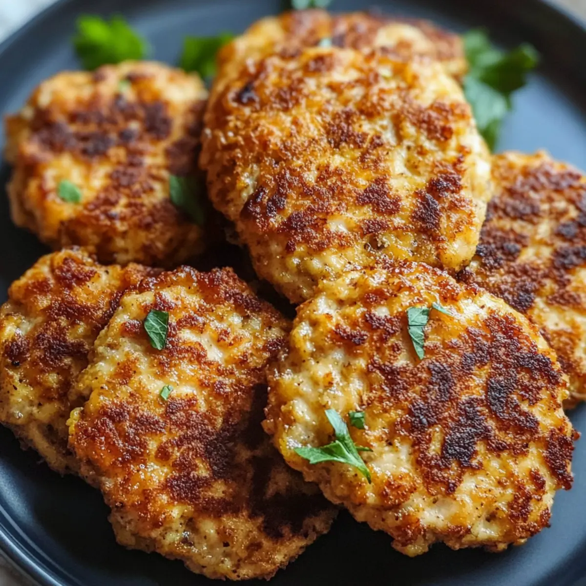 Air Fryer Chicken Patties