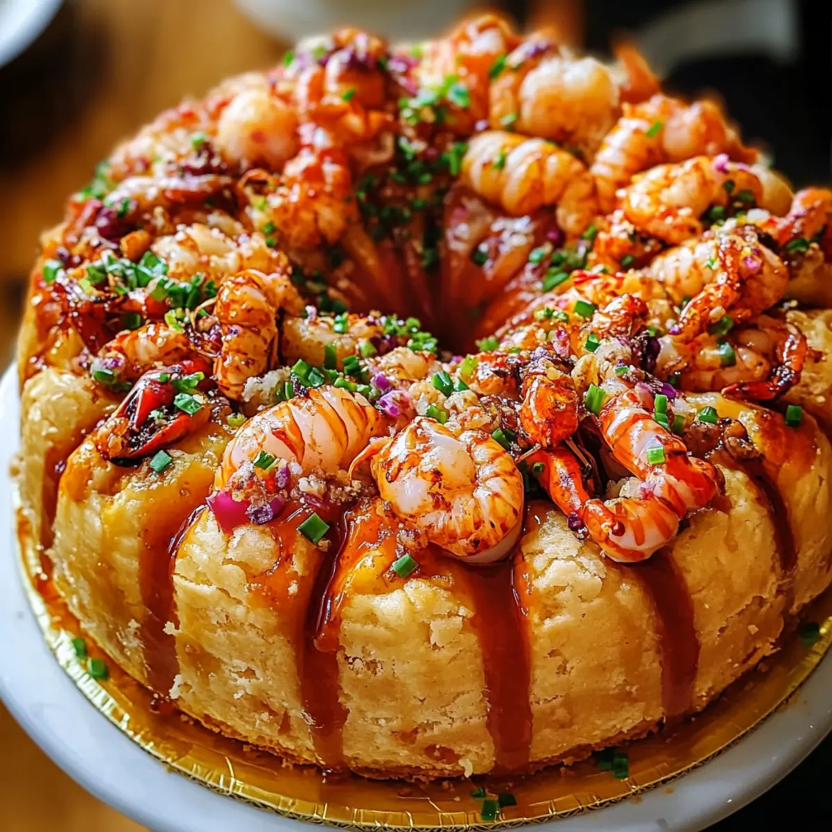 Crawfish King Cake