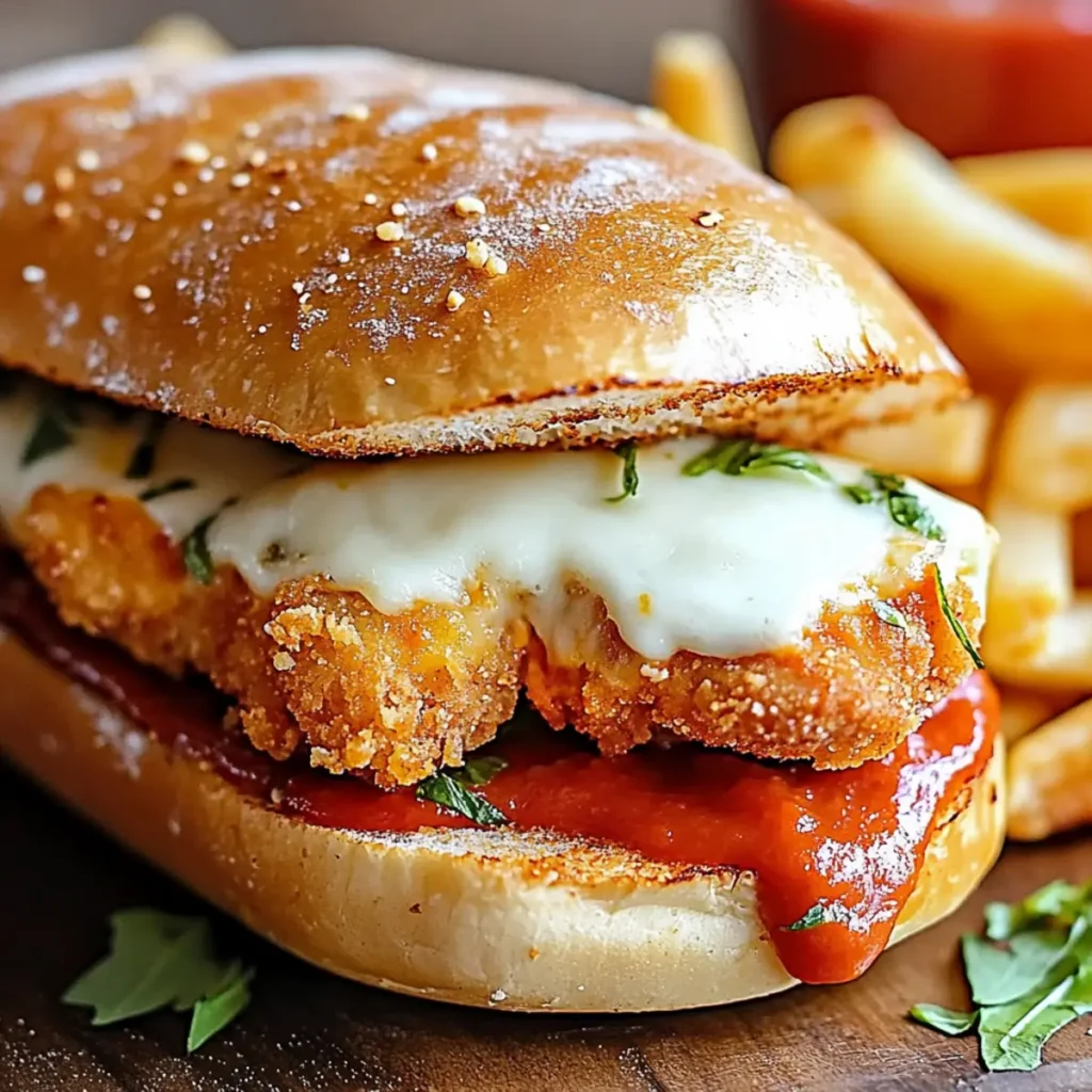Chicken Parmesan Sandwich