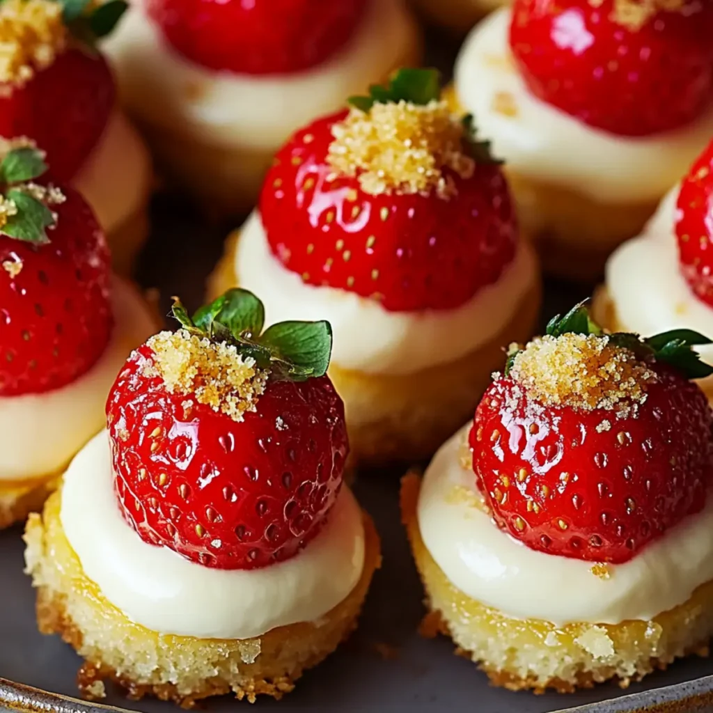 Cheesecake-Stuffed Strawberries