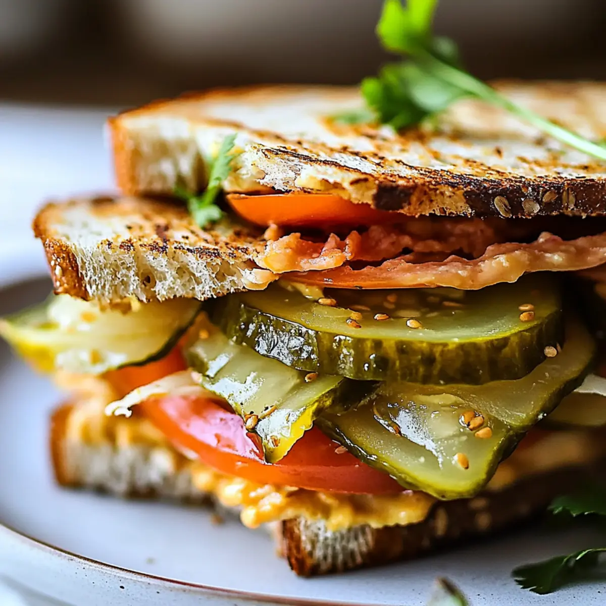 Viral Pickle Sandwich