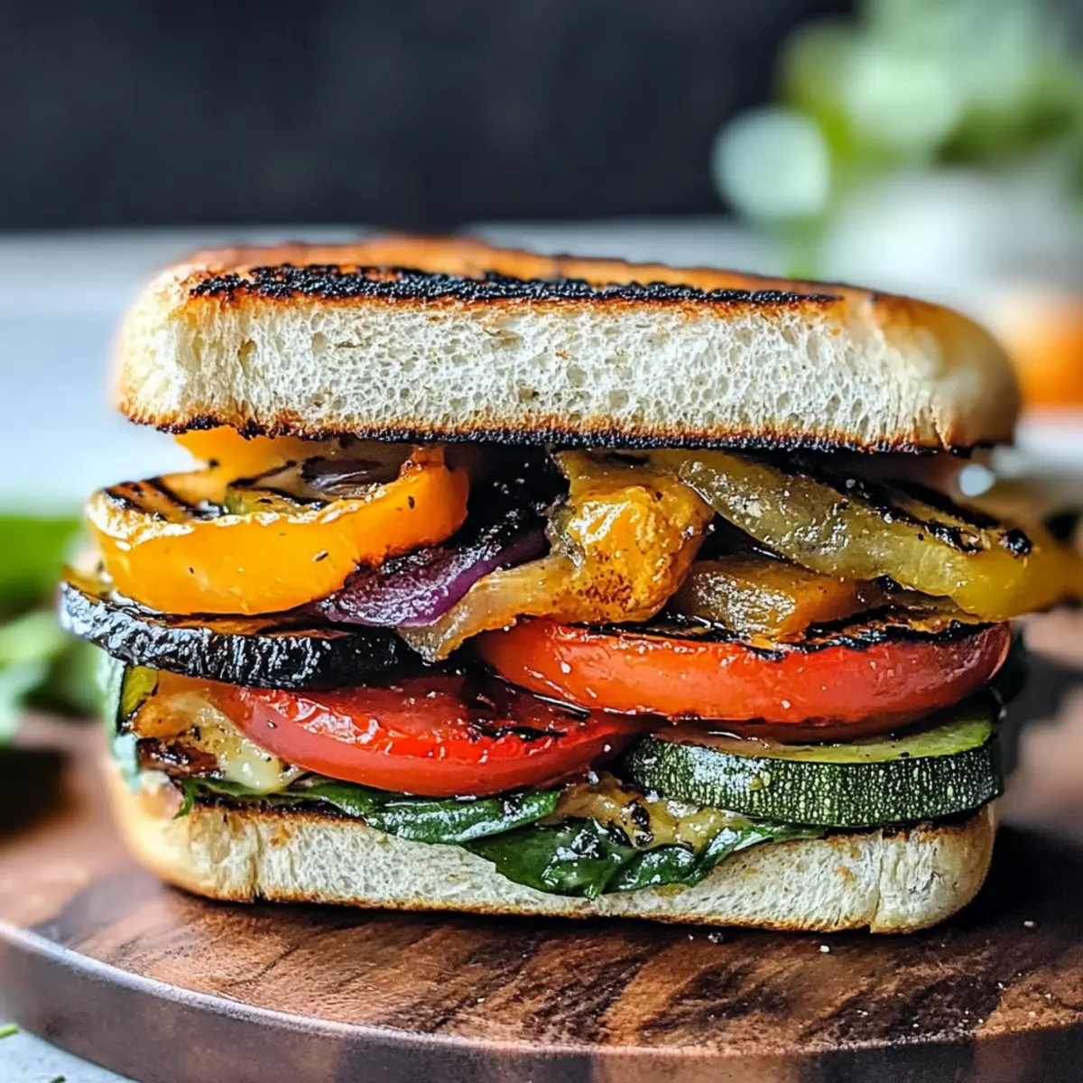 Grilled Veggie Sandwich